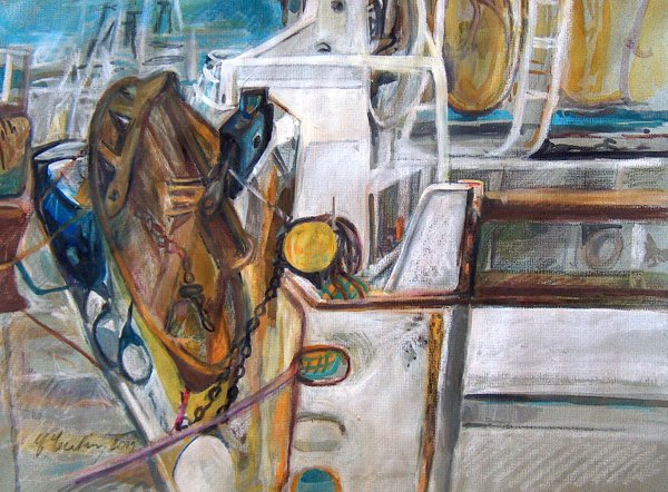 Détail bateaux de pêche